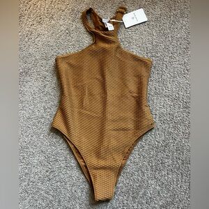 NWT Anine Bing Textured Swimsuit